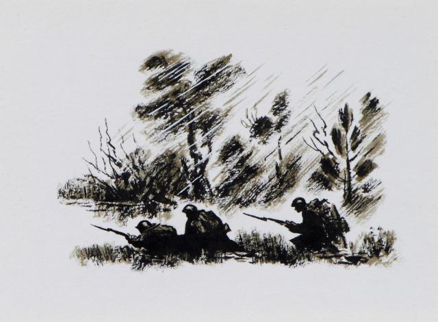 Верейский О.Г. Глава "Бой на болоте". 1980 Верейский О.Г. Глава "Бой на болоте". 1980